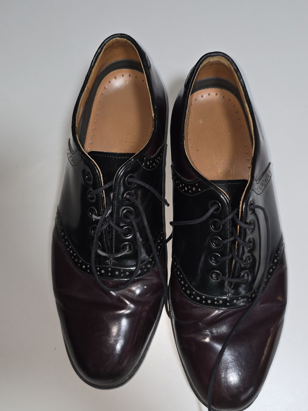 vintage French Shriner men's shoes  Size 10